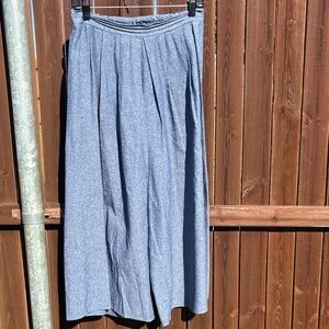 Freeway Chambray Blue Pants Sz M